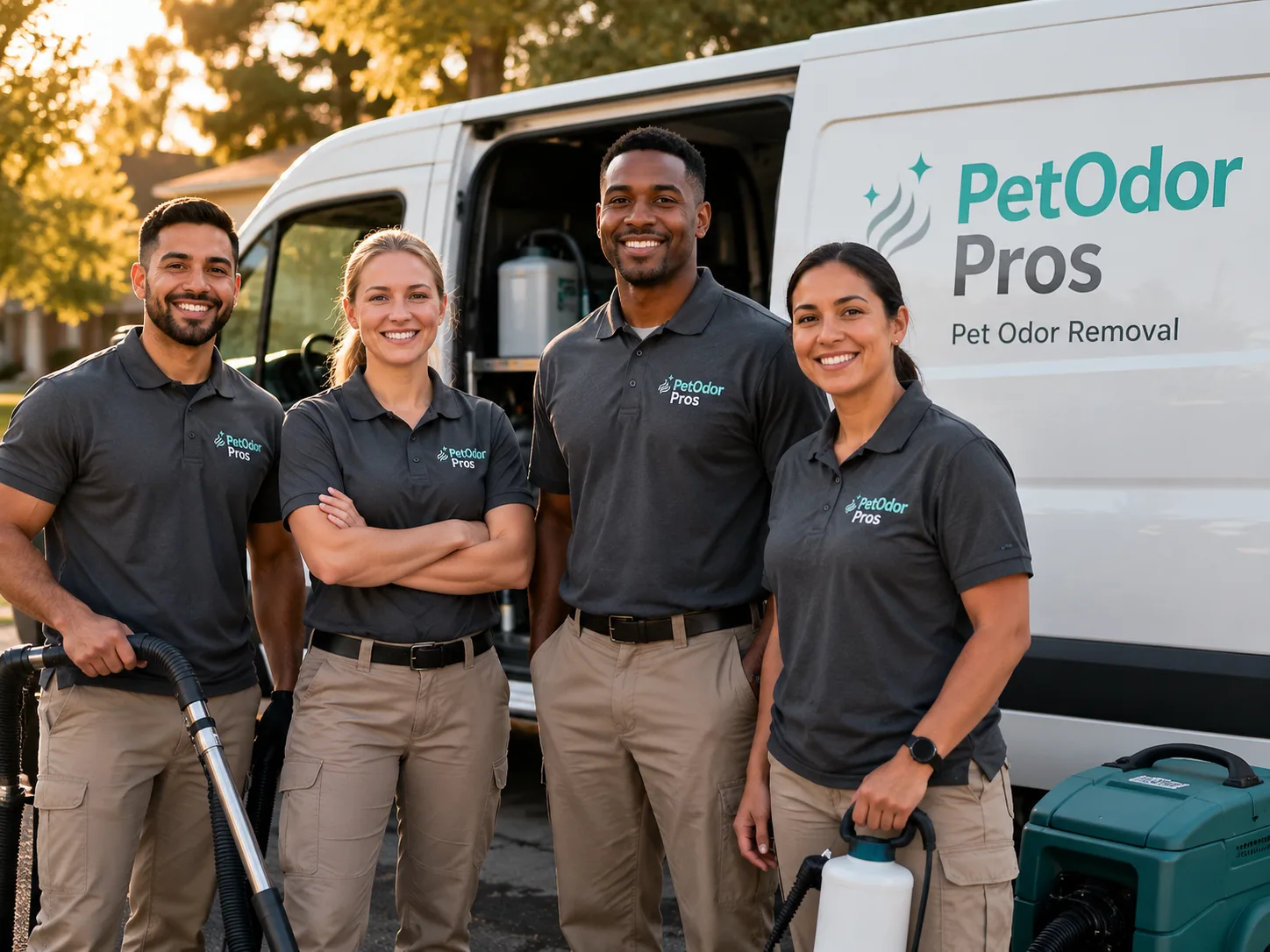 Pet Odor Removal team serving Portland, OH
